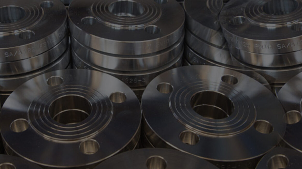 Duplex steel flanges