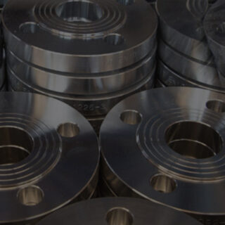 Duplex steel flanges